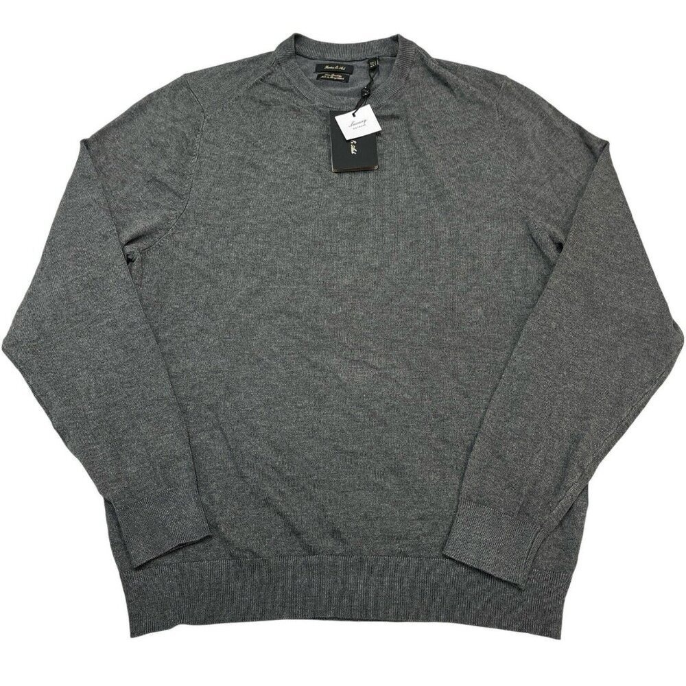 Porter Ash Sweater Mens S Gray Luxury Essentials Pullover Crew Neck Neutral‎